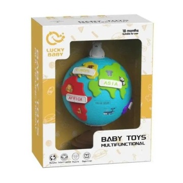 Глобус інтерактивний для малюка Lean Toys 305x215 мм