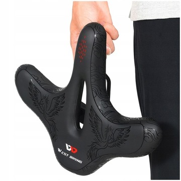 СЕДЛО ДЛЯ СПОРТИВНОГО ВЕЛОСИПЕДА, УДОБНОЕ, МЯГКОЕ