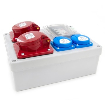 СТРОИТЕЛЬНОЕ РАСПРЕДЕЛИТЕЛЬНОЕ УСТРОЙСТВО 2*16А/4П 2*230В