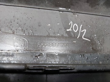 РЕШЕТКА ПЕРЕДНЕГО БАМПЕРА SKODA KODIAQ SPORTLINE 565807221