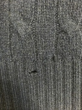 Sweter wełniany damski POLO RALPH LAUREN granatowy S