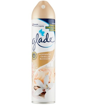 Освежитель GLADE ROMANTIC VANILLA BLOSSOM 4х300мл