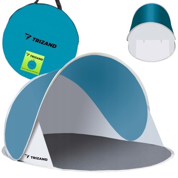 NAMIOT PLAŻOWY SAMOROZKŁADAJĄCY POP-UP PARAWAN NA PLAŻĘ OSŁONA 190x120x90cm