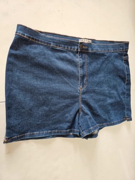 Denim szorty spodenki jeansowe maxi 48