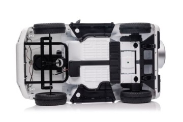Автомобиль на аккумуляторной батарее Mercedes G500 White 4x4