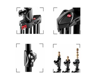 Штатив Manfrotto 1004BAC MASTER 124-366см 9кг