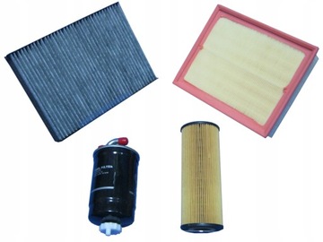 AUDI A6 C5 97-01 2.5 TDI FILTRY KOMPLET K1078