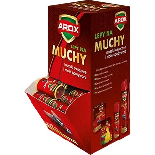 AROX Lep na muchy OKRĄGŁY, 1 sztuka