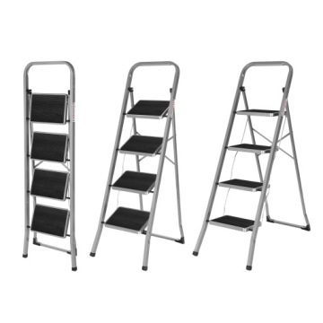 4-СТУПЕНЧАТАЯ ЛЕСТНИЦА ДЛЯ ДОМА, 150 КГ, ПРОЧНАЯ СТАЛЬ