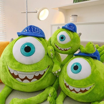 Энергетическая компания Университета монстров Диснея, 80 см, Майк носит шляпу, кукла с большими глазами