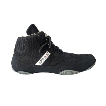 LA SPORT Buty zapaśnicze, bokserskie, MMA - Czarne, r. 32 EU