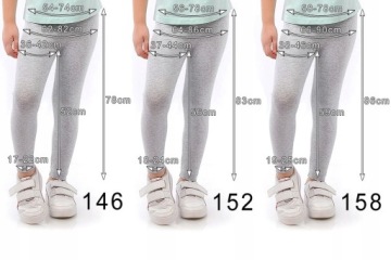 Длинные хлопковые леггинсы Польские леггинсы GREY 128