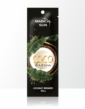 Coco Brown Brązujący kosmetyk krem balsam do opalania 12 ml Magical Sun