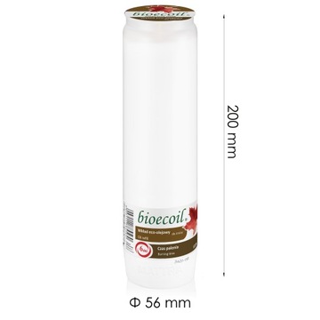 Сменные картриджи для свечей OIL 20см баночка для масла на 6 дней E6 20 шт.