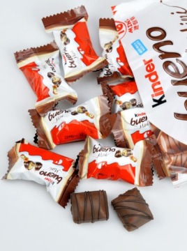 Kinder Bueno Mini 108г Ферреро Вафли с ореховой начинкой в ​​шоколаде в упаковке