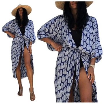 ПАРЕО для пляжа, платье ПОЛЕТ, длинная накидка, женская туника SUMMER BOHO