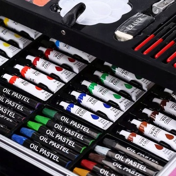 НАБОР ХУДОЖЕСТВЕННОЙ РИСУНКИ, КАРАНДАШИ, КАРАНДАШИ, 145 ШТ. XXL