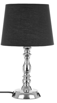 LAMPKA NOCNA STOŁOWA Z ABAŻUREM NA BIURKO LED E14