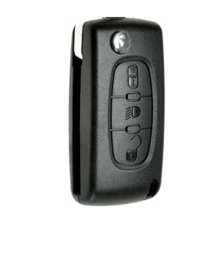 KLUCZYK OBUDOWA PILOT PEUGEOT 207 307 308 407 607 OBUDOWA GROT HU83 CE0523