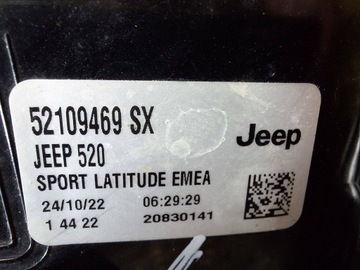 SVĚTLO ZADNÍ LEVÉ JEEP RENEGADE 14-18 52109469 SPORT LATITUDE