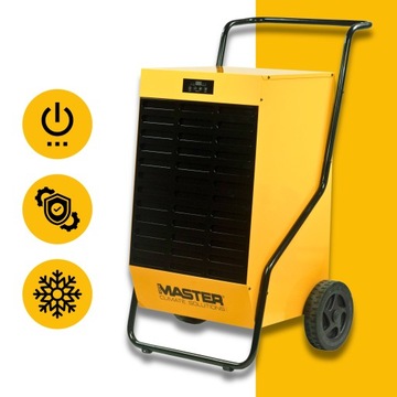 Профессиональный осушитель воздуха промышленной конструкции Master DH 92 80L/24H