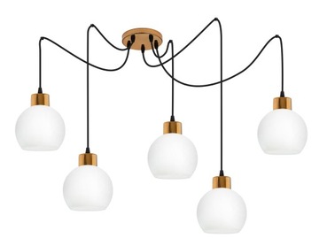 LAMPA WISZĄCA, PAJĄK ŻYRANDOL JULIE 6-1000 LED