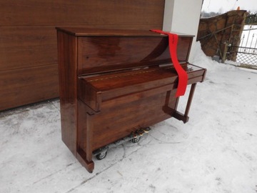 PIANINO KOREA** ROYALE U115 ** BRĄZ POLIESTER LATA 90