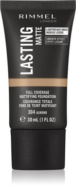 Rimmel London Lasting Matte Full Coverage 30 мл тональный крем для женщин 304 Almo
