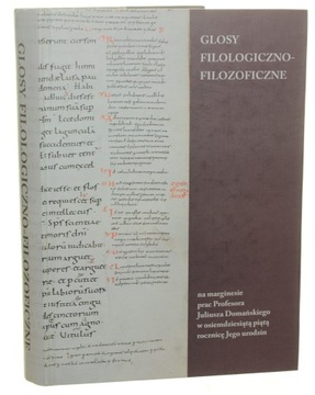 Glosy filologiczno-filozoficzne Na marginesie prac