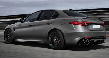 Спойлер Alfa Romeo Giulia 2015 - черный глянцевый ABS!