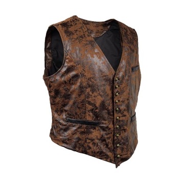 Suede Slim Fit Single Breasted Vest Mens 2022 Bran