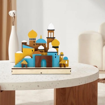 Ид ремесла ночник исламский декор стола украшения Рамадан стиль Б