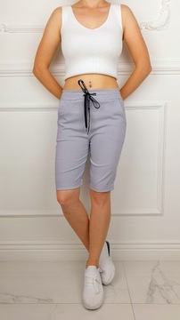 #DAMSKIE SPODENKI SZORTY GUMKA WIĄZANE LATO KOLORY