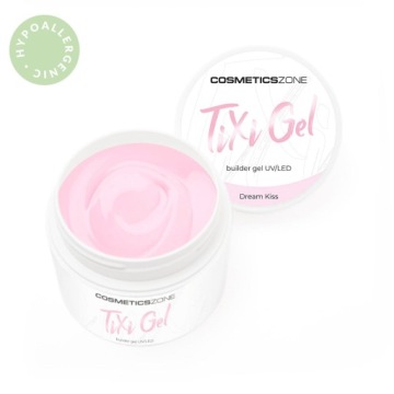 Тиксотропный розовый УФ LED гель для наращивания Dream Kiss 15 мл Cosmetics Zone