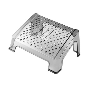 Подставка для ног под столом Многофункциональная подставка для ног с функцией массажа, наклоном и массажем, серая