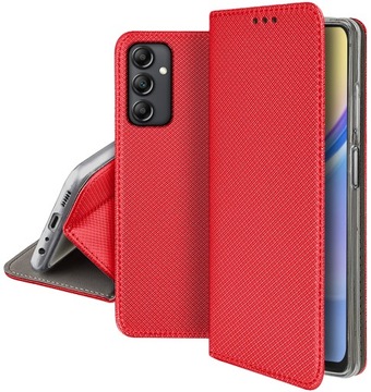 Etui do Samsung Galaxy A15 4G | A15 5G SMART MAGNET CASE PORTFEL + SZKŁO 9H