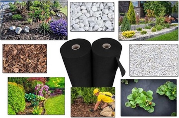 АГР НЕТКАНЫЙ УФ П-150Г/М2 1,6х20м ЧЕРНЫЙ ТОЛЩИННЫЙ!!!