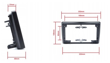 9-ДЮЙМОВАЯ РАМА РАДИО OPEL VECTRA C 2002-08 гг.