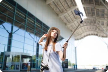 ШТАТИВ-ПАЛКА ДЛЯ СЕЛФИ ДЛЯ iPhone 12 13 14 PRO