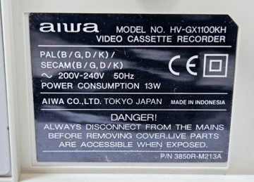 Видеомагнитофон Aiwa HV-GX1100
