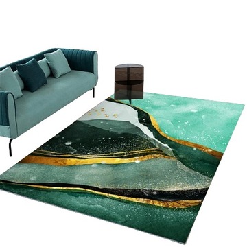 ELEGANCKI DYWAN DO SALONU ZIELONY MARMUR 160x230