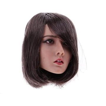 2x женская фигурка 1/6, 12 дюймов, лепка головы