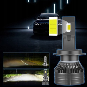 СВЕТОДИОДНЫЕ ЛАМПЫ H7 XSTORM 120Вт 26000ЛМ МОЩНЫЙ CANBUS
