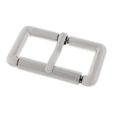 KLAMRA do paska 40 mm srebrna sprzączka METALOWA