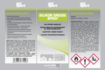 SMAR SPRAY SILIKON DO PASA BIEŻNI PROFESJONAL ZIEL