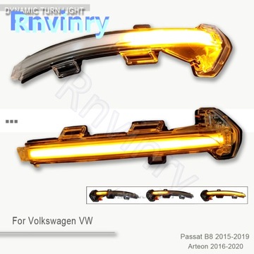 DYNAMICKÉ SVĚTLO SMĚROVKA LED DO VW PASSAT B8 ARTEON 15-20