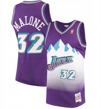 Koszulka Do Koszykówki Wyszywane Karl Malone Utah Jazz