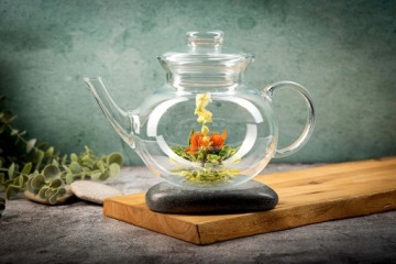 Чайный НАБОР Green Touch, 10 банок ЦВЕТУЩЕГО ЧАЯ