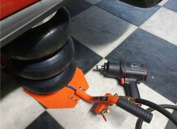 ПОДУШКА-СНЕГОВИК С ПНЕВМАТИЧЕСКИМ ПОДЪЕМОМ 3500 кг 3,5 Т + АДАПТЕР