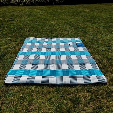 Термальный пляжный коврик для пикника, одеяло с изоляцией, водонепроницаемый плед 200x150